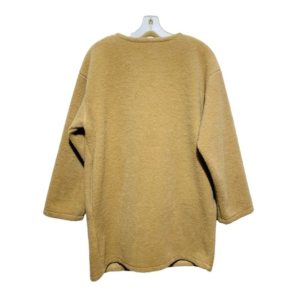 Women’s Ailishangfushi (Japan) Hidden Button Sherpa Jacket - Picture 4 of 5